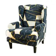 Classic Grip Polyester Armchair Cover with Elastic Band