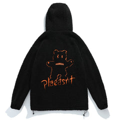 Tide Brand Cotton Couple Lamb Velvet Coat