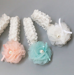 Floral Baby Headband, Cute Princess Hair Accessory