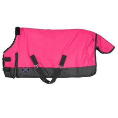 Showman Pony/Yearling 42"- 46" Waterproof & Breathable 1200 Denier Turnout Blanket (Pink)