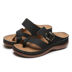 European American Women's Summer Car Sewing Sandals