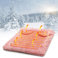 Electric Heated Foot Warmer with Washable Cushion