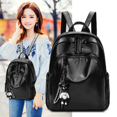 Fashionable PU Backpack for Women - Autumn/Winter Style