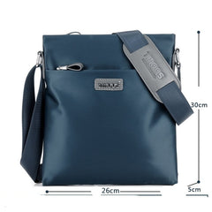 Men's Oxford Cloth Shoulder Bag - Business Casual Backpack