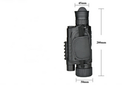 Digital Camouflage Monocular with Night Vision and Recording