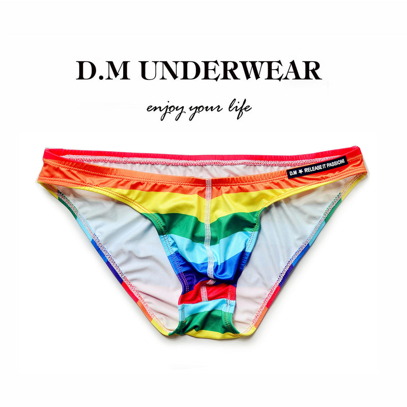 Men's Rainbow Cotton Underwear