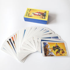 Bilingual Knight Tarot Cards in English and Spanish