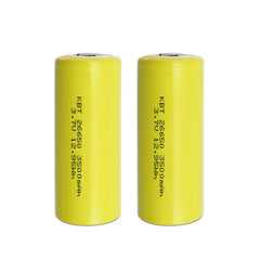 KBT KEEP BETTER TECH 2-Pack 3.7V 3500mAh Battery Button Top