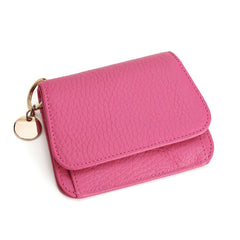 Cute Cowhide Zipper Coin Purse for Fashion Lovers