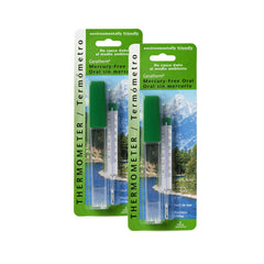 Geratherm Mercury Free Oral Glass Thermometer Pack of 2