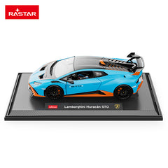 Lamborghini STO Diecast Model Car with Display Stand
