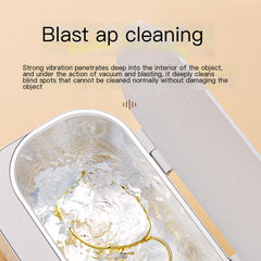 Portable Ultrasonic Jewelry Cleaner for Glasses