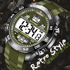 Men's Alloy Digital Watch
