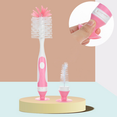 Baby Bottle Brush and Nipple Cleaning Set