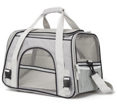 Large Foldable Pet Carrier Backpack for Dogs and Cats