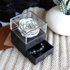 Eternal Flower Jewelry Box Gift Set