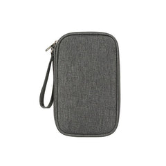 Portable Travel Data Cable Storage Bag for Electronics