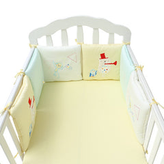 Yuanai Fairy Tale Baby Bedding Set with Cotton Bumper