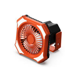 Portable Camping Fan and Lantern with Power Bank