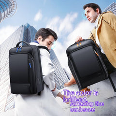 USB Multi-Functional Men's Backpack with Large Capacity