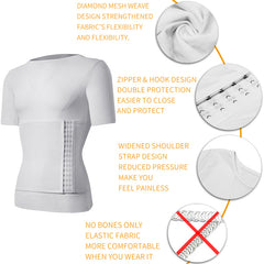 Men's Compression Shirts Body Shaper Tummy Slimming