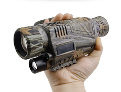 Digital Camouflage Monocular with Night Vision and Recording
