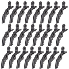 Ondder 24pcs Hair Clips for Styling Sectioning Coloring Cutting - Alligator Salon Pro Hair Clips for Barber Unisex Adult