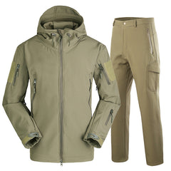 Men's Waterproof Camouflage Fishing Jacket and Pants Set