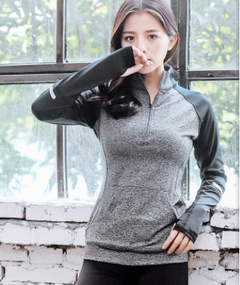Women's Spring Sports Jacket and Quick-Dry Fitness Wear