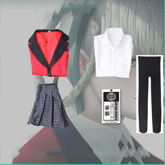 "Kaiji Cosplay Costume for Girls - School Uniform Set"