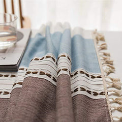 Nordic Waterproof Geometric Rectangular Tablecloth