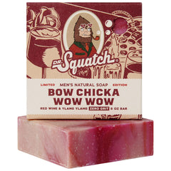 Dr. Squatch All Natural Bar Soap for Men Limited Edition Bow Chicka Wow Wow