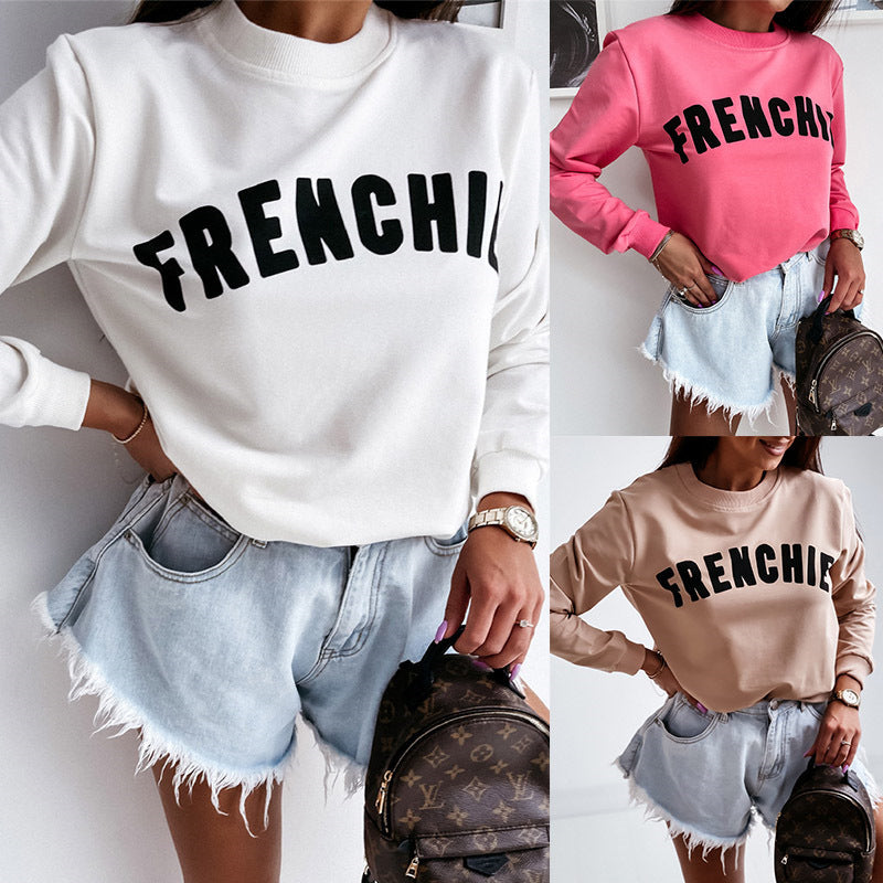 Urban Casual Round Neck Capless Pullover Sweater