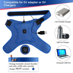 Electric Heating Shoulder Strap for Pain Relief and Support