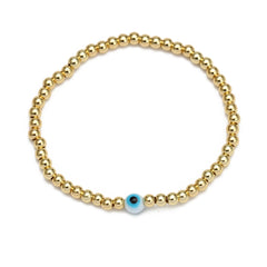 Women's New Eye Beads Bracelet Set