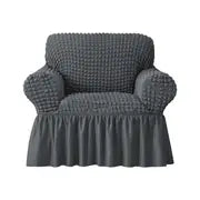 Universal Sofa Cover with Skirt, Durable & Washable