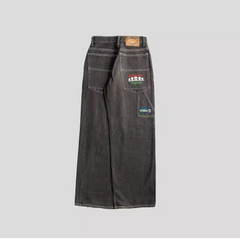 American Retro Alien Print Harajuku Wide-leg Jeans