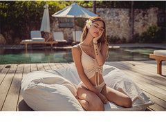 Wholesale 2020 Korean Style Women's Swimsuit Set