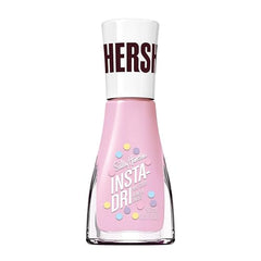 Sally Hansen Insta-Dri X Hersheys Cookies n Creme Eggs Spring Forward Quick Dry Long Lasting Streak-Free Shine Pink Nail Polish 0.31 fl oz.