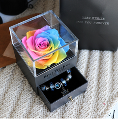 Eternal Flower Jewelry Box Gift Set