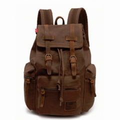 Canvas Casual Backpack - Shoulder Bag