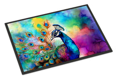Hippie Animal Peacock Doormat
