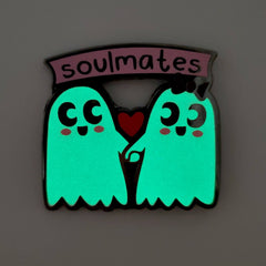 Glowing Soul Mates Pin