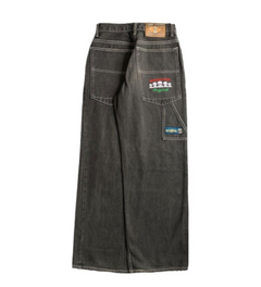 American Retro Alien Print Harajuku Wide-leg Jeans