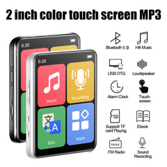 Mini Portable Bluetooth MP3 Player with Touch Screen