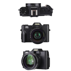 4K HD Semi-Digital SLR Camera with 16x Wide-Angle Lens