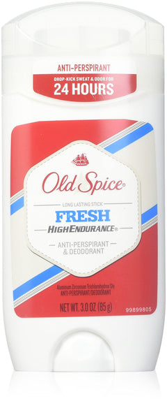 Old Spice Anti-Perspirant 3 Ounce High Endurance Fresh 24 Hr (Pack of 3)