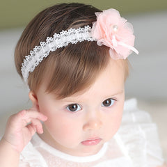 Floral Baby Headband, Cute Princess Hair Accessory