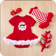 Infant Short Sleeve One Piece Dress