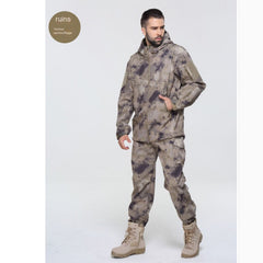 Men's Waterproof Camouflage Fishing Jacket and Pants Set